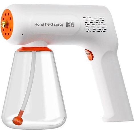 Pulvérisateur K8, pulvérisateur portatif à lumière bleue, atomiseur, pulvérisateur UV, rechargeable. (1/5)