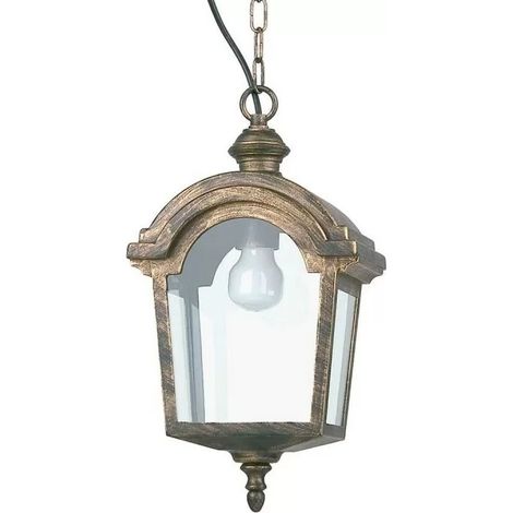 Faro 74330 - Lámpara colgante de oro antiguo