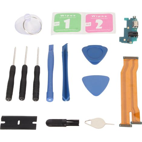 Station de charge USB avec câble flexible - Kit d'outils de réparation pour téléphone A31 A315, remplacement stable et durable (1/5)