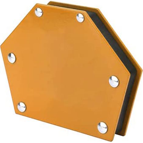 Posizionatore per saldatura multi angolo in acciaio mis. 178x90x17,2 mm - Supporto magnetico saldatura con 23 Kg di forza trazione (1/5)