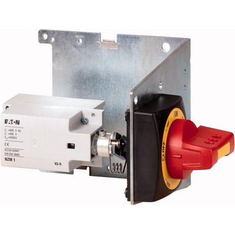 Kit de transformation en interrupteur généra latéralement à droite rouges taille 1 EATON NZM1-XSRM-R