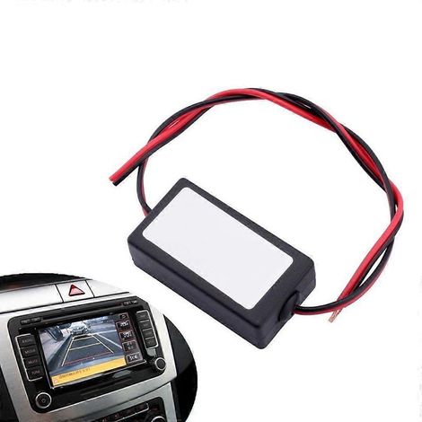 Filtre de puissance, relais redresseur inverseur, condensateur de suppression pour caméra de recul de voiture (1/4)