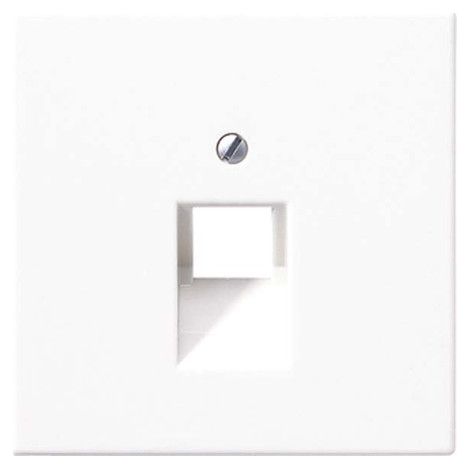 Copertura per telefono o presa dati RJ11-RJ45 IVORY JUNG LS 969-1 UA