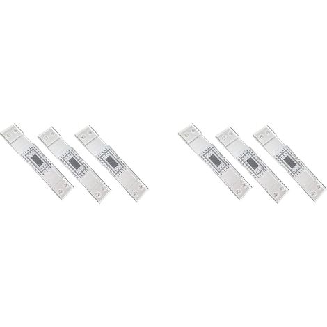 Dossier de Surveillance des Fissures, Outil de Mesure de Fissures 6 PièCe, Jauge de Largeur de Fissure, ÉTrier de Comparaison de Fissures D'Angle en Acrylique Transparent (1/5)