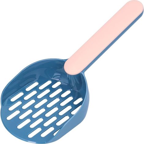 Pelle à litière pour chat, design à large ouverture pour un filtrage et une ramassage faciles, avec tamis parfaitement espacé pour éliminer les déchets, pour le nettoyage des petits bacs à litière (1/5)