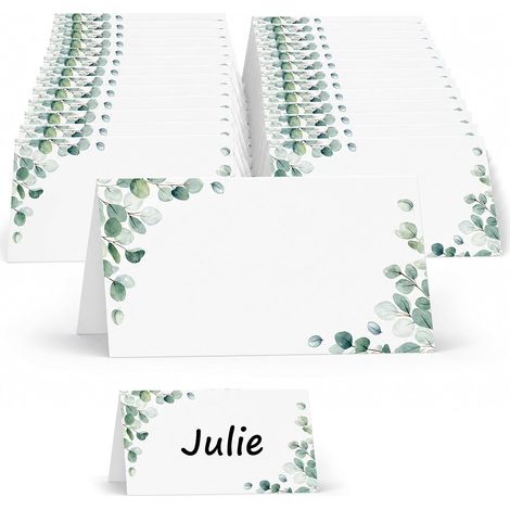 40 Tischkarten für Hochzeiten und Geburtstage, ideal für Event- und Bankettplanung, elegantes Design (1/5)