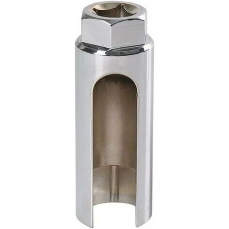 22mm Lambda Sensor Socket – Chrome Vanadium Steel – Hexagonal for Tight Spaces – Compatible with Japanese, German, and American Cars (1/4)
