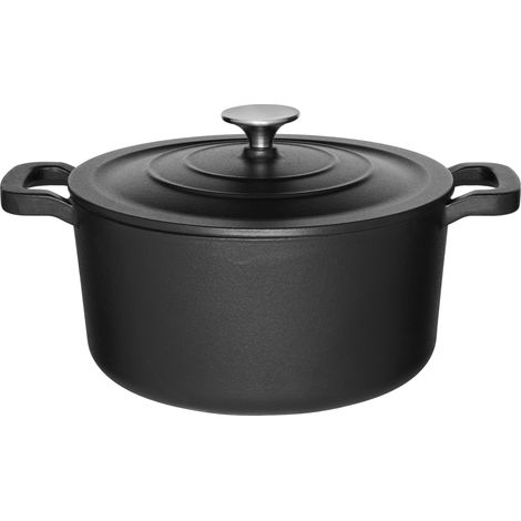 Casserole en fonte avec couvercle, Ø 24 cm (1/5)