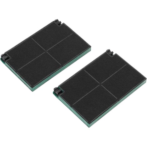 Ersatzteil - 2er-Set Aktivkohlefilter EFF49, MCFE26 210X150X21mm -  - ELECTROLUX