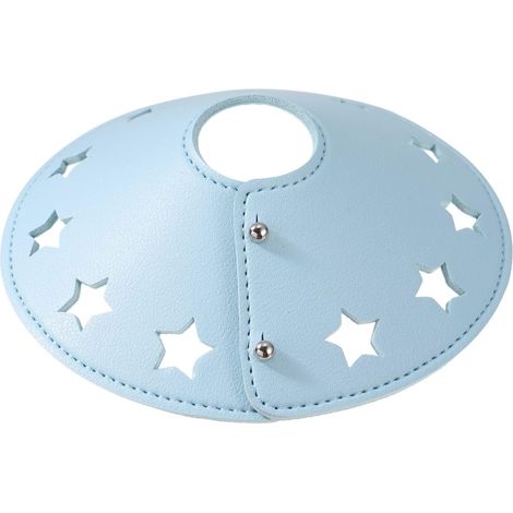 Abat-jour En Cuir - Housse Pour Plafonnier Lustre Style Européen Des Yeux (1/4)