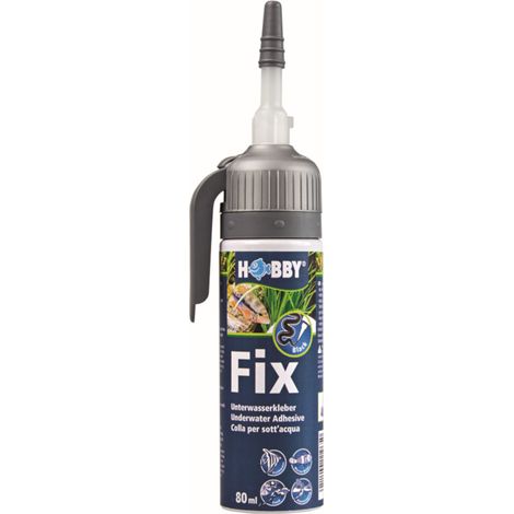 Hobby Fix Unterwasserkleber, schwarz - 80 ml (1/4)