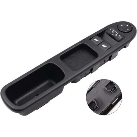 Bouton Leve Vitre pour 307 Commande Interrupteur Fenetre 96351622XT 6554.E4 (1/3)