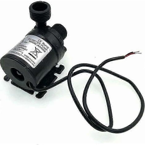 Pompe à eau submersible sans balais DC 12V 800L/h 5M, micro-pompe à eau pour bassin, fontaine, piscine, aquarium, système de circulation d'eau (1/4)