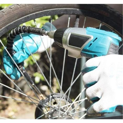 Kit de Cardan tournevis 295mm Flexible 20 en 1 pour perceuse electrique (1/2)