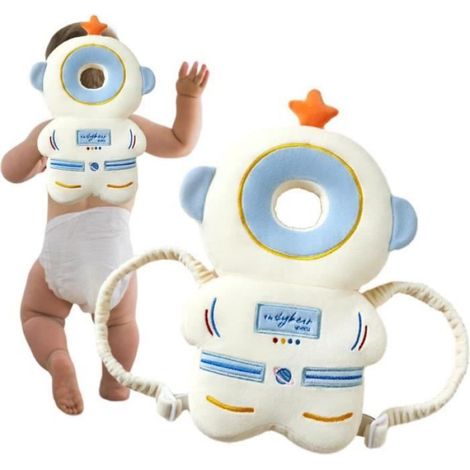 Coussin Anti Chute Bébé, Protege Tete Bebe Chute, Réglables Casque Bebe Antichoc Protection, Oreiller Anti-chute Respirant (1/4)