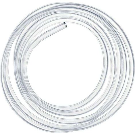 3 Meter langer, transparenter Druckschlauch, 10 x 12 mm flexibles PVC-Rohr