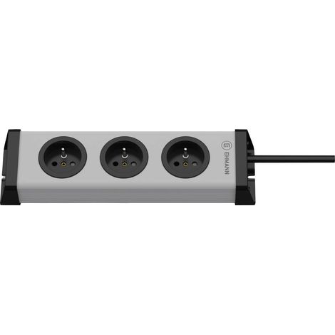 Multiprise Ehmann 0200x02032303 gris fiche FR 1 pc(s) (1/3)