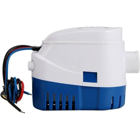 Pompe de cale 750/950/1100/1200 GPH, pompe submersible 12 V CC, petite pompe à eau miniature marine à batterie - 500 GPH - Matériel (1/4)