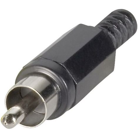 Cinch/RCA mâle, droit BKL Electronic 072138/T Nombre de pôles: 2 rouge 1 pc(s) D29356 (1/3)