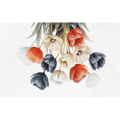Papier peint panoramique - Fleurs - 130 cm x 81 cm (1/2)