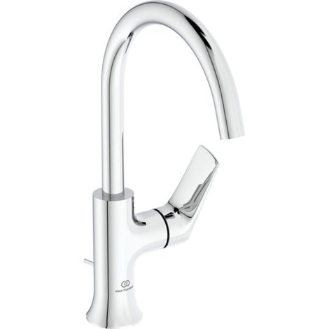 Ideal Standard Miscelatore lavabo bocca alta LaDolceVita con piletta Cromo, BD657AA
