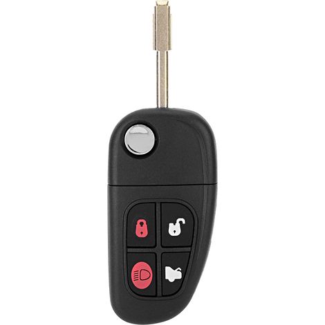 Clé Jaguar à 4 touches 433 MHz NHVWB1U241 avec puce en verre 60 J126 (1/5)
