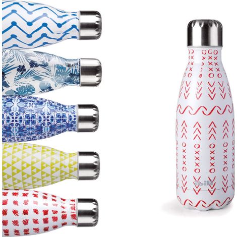 IBILI Borraccia termica a doppia parete tropic 350 ml, acciaio inox 18/10, doppia parete, riutilizzabile (1/5)