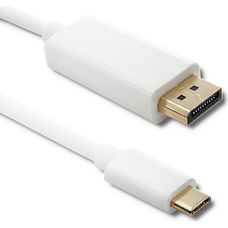 Qoltec DisplayPort modo alternativo  USB 3.1 tipo C macho  DisplayPort macho  5K  1 m (1/5)