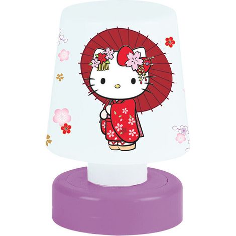 Veilleuse poussoir multicolore Hello Kitty - 11.5 cm (1/3)