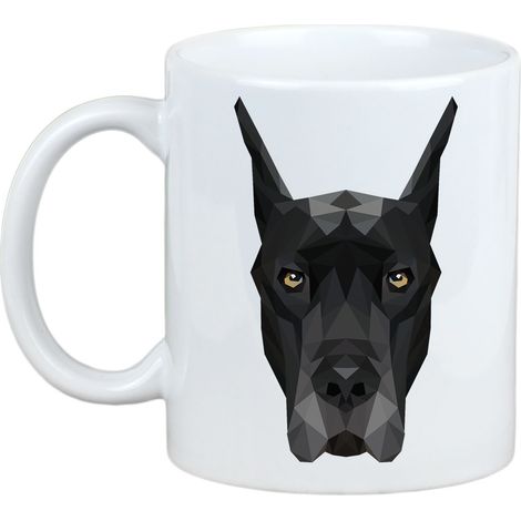 Alano - tazza con foto e scritta cane geometrico Art-Dog (1/5)