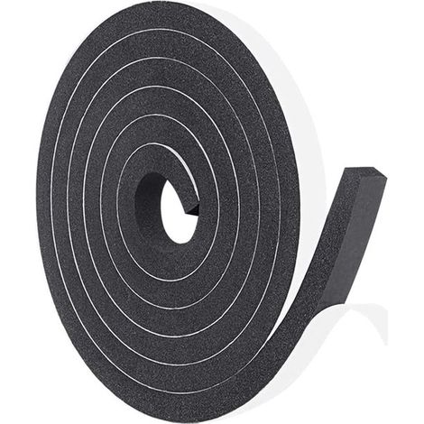 Fensterdichtung Gummidichtungen für Fenster 15 mm x 10 mm x 2 m Schaumgummiklebeband selbstklebend Schaumgummistreifen für Fenster hochbeständig (1/5)