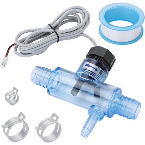 Wengart Détecteur de Débit 2560-040 pour Spa et Jacuzzi - Remplace Q-12DS-C2 - Capteur de Flux de Rechange pour Correction des Codes Erreur FL1 et FL2 - Interrupteur de Débit d'Eau Douce (1/5)