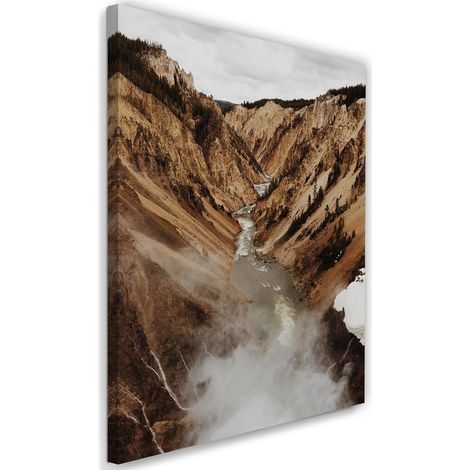 Tableau sur toile Montagne Nature 40x60 (1/5)