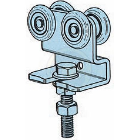 Omge Carrello A 4 Ruote Per Porte Scorrevoli Art.1223 (Pz.2) - 5 Bs (1/2)