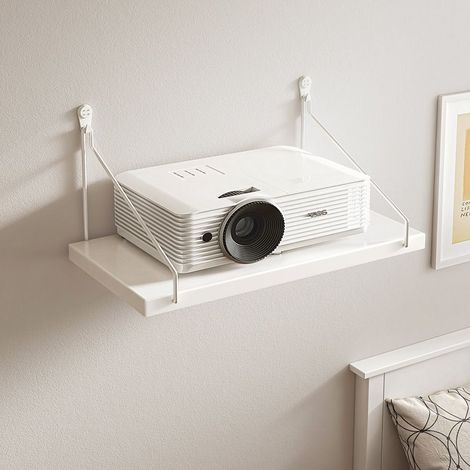 Projektorhalterungen/Befestigungen: Wandregale zum Anbohren für den Nachttisch, Wandregale zur Aufbewahrung im Wohnzimmer und Heimkino-Halterungen. (1/5)