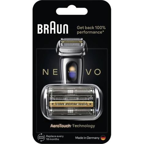 Braun NEVO lametta 1 pz Acciaio inox Uomo
