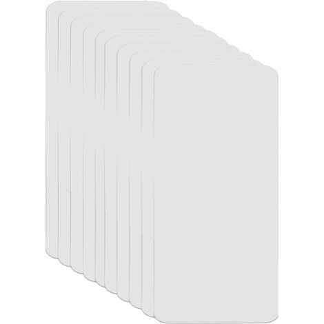 10 Pièces Cartes D'Ouverture Par Le Demi-Tour 0,35 Mm, Pour Ouvrir Les Portes, Radio Ouverture Porte, Kit D'Ouverture De Serrure, Outils (1/5)