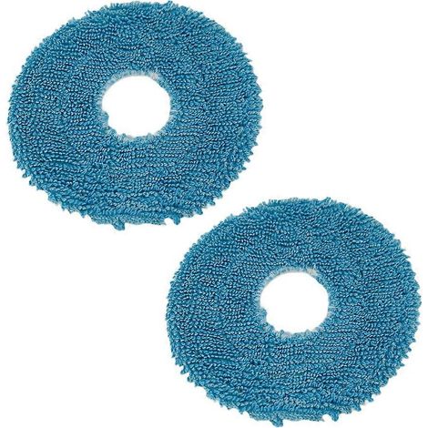 Lot de 2 chiffons de nettoyage pour aspirateur MOVA MOBIUS 60/Mova V60 MOBIUS, chiffon en microfibre ultra-douce A (1/5)