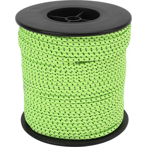 Reflektierendes, fluoreszierendes Seil für Outdoor-Aktivitäten wie Camping, Wandern und Zelten, 50 m / 164 Fuß (1/5)