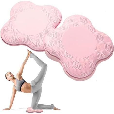 Coussin Genou Et Coude - Mousse Haute Densité 15 mm - Pour Yoga Pilates Jardinage - Non Glissant - Lot De 2 (1/3)