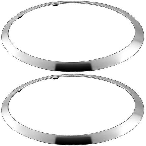 Phares avant gauche et droit chromés pour MINI F55 F56 F57 03-18 SZRH AV