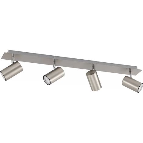 [NEUWERTIG] B-Ware Lindby Joffrey Deckenstrahler 80 Cm Nickel Deckenlampe Deckenleuchte Lampe S0