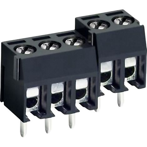 Bornier à vis DECA MA212-350M02 1.31 mm² Nombre de pôles 2 noir 1 pc(s)