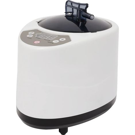 Générateur de vapeur, puissance 1000W, capacité 0,66 gallon, tension 220V, réglage du temps 0-95min, dimensions 28,5x27x27cm (1/5)