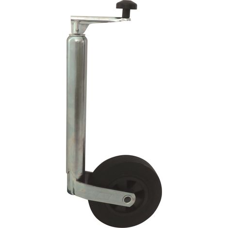Roue jockey jante PVC 48mm course de 170 mm (1/3)