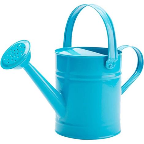 Arrosoir métal 5 L pour enfants, seau jardin, plantes (couleur aléatoire). (1/5)