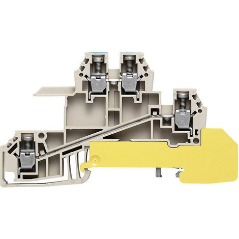 Bloc de jonction dérivateur Weidmüller WDL 2.5/S/N/L/PE 1030700000-1 beige foncé 1 pc(s)