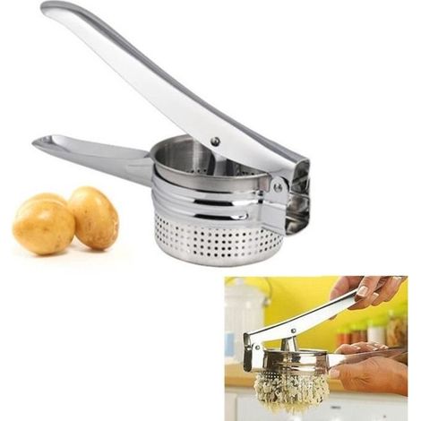 TEMPSA Presse Purée Manuel Agitateur En Acier Inox Pr Pomme de Terre Fruit (1/4)
