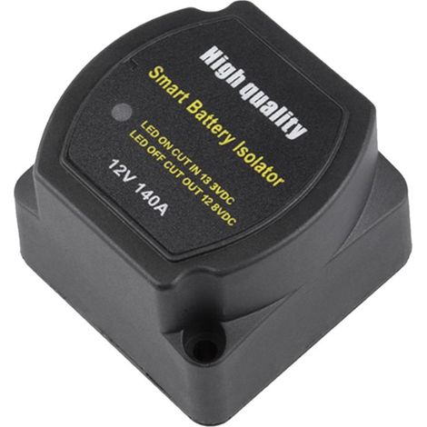 Double Batterie Smart Isolateur 12V 140A Tension Sensible Split Charge Relais VSR Voiture Accessoires pour les Campeurs (1/5)