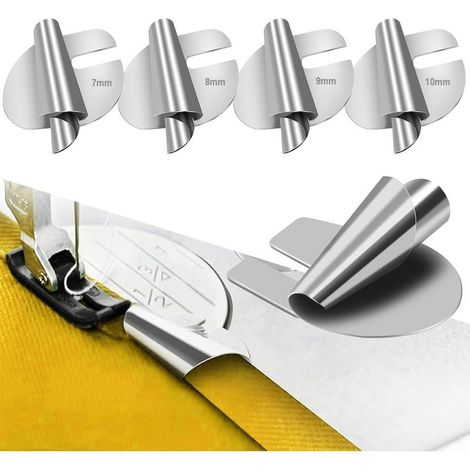 4 Pcs Sewing Machine Accessories, Household Hemmer Foot Suitable for Various Sewing Machines, Accessories (1/5)